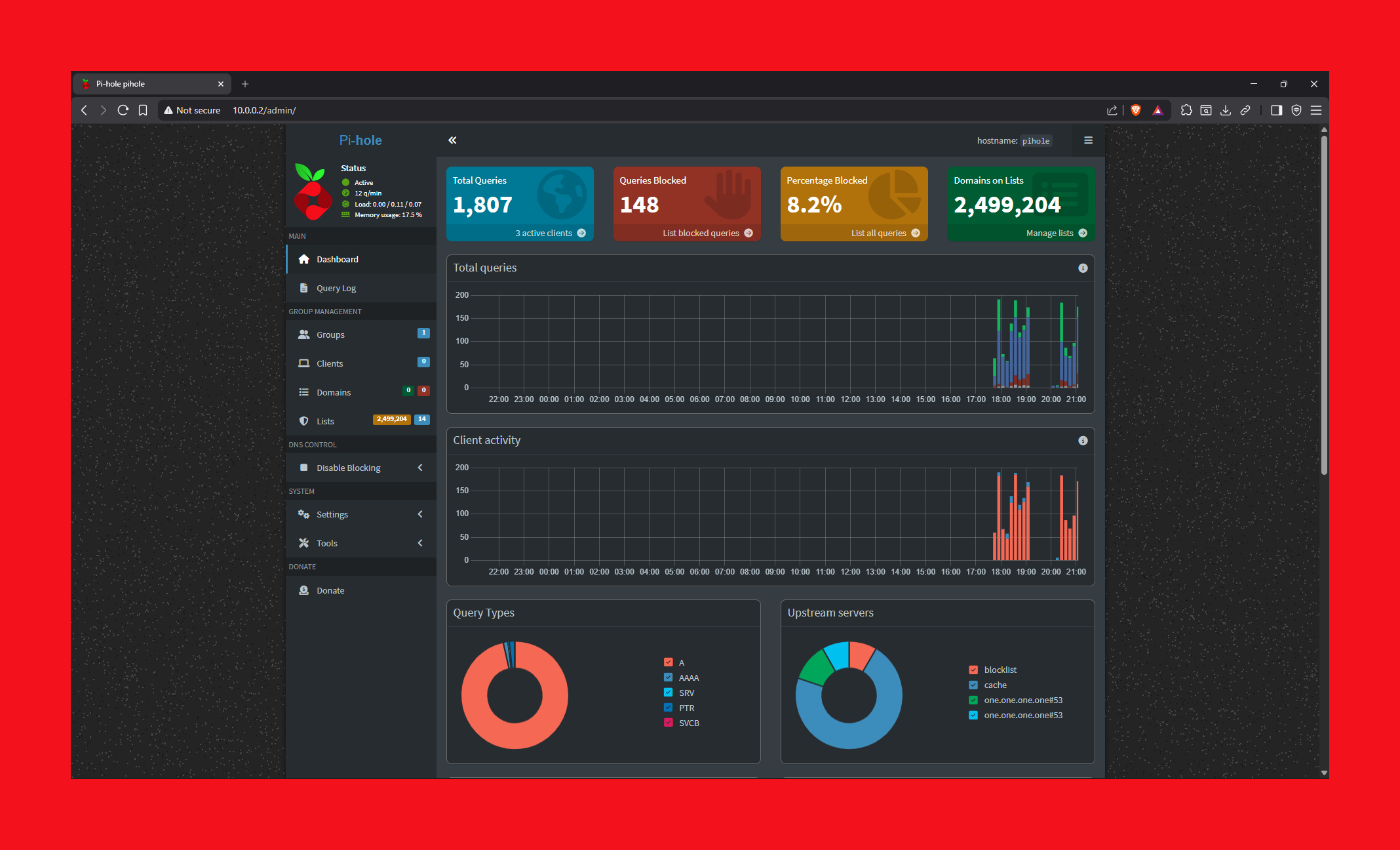 Pi-hole DNS Sinkhole: Network-Wide Ad and Tracker Blocking